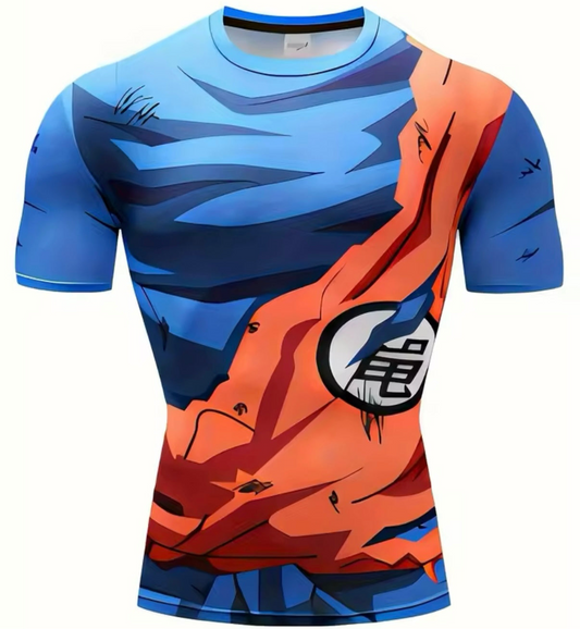 Goku Premium Short Sleeve Rash Guard