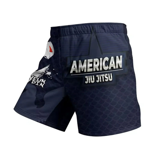American Jiu Jitsu Premium BJJ No Gi Grappling Shorts - MADE TO ORDER 2 WEEK DISPATCH