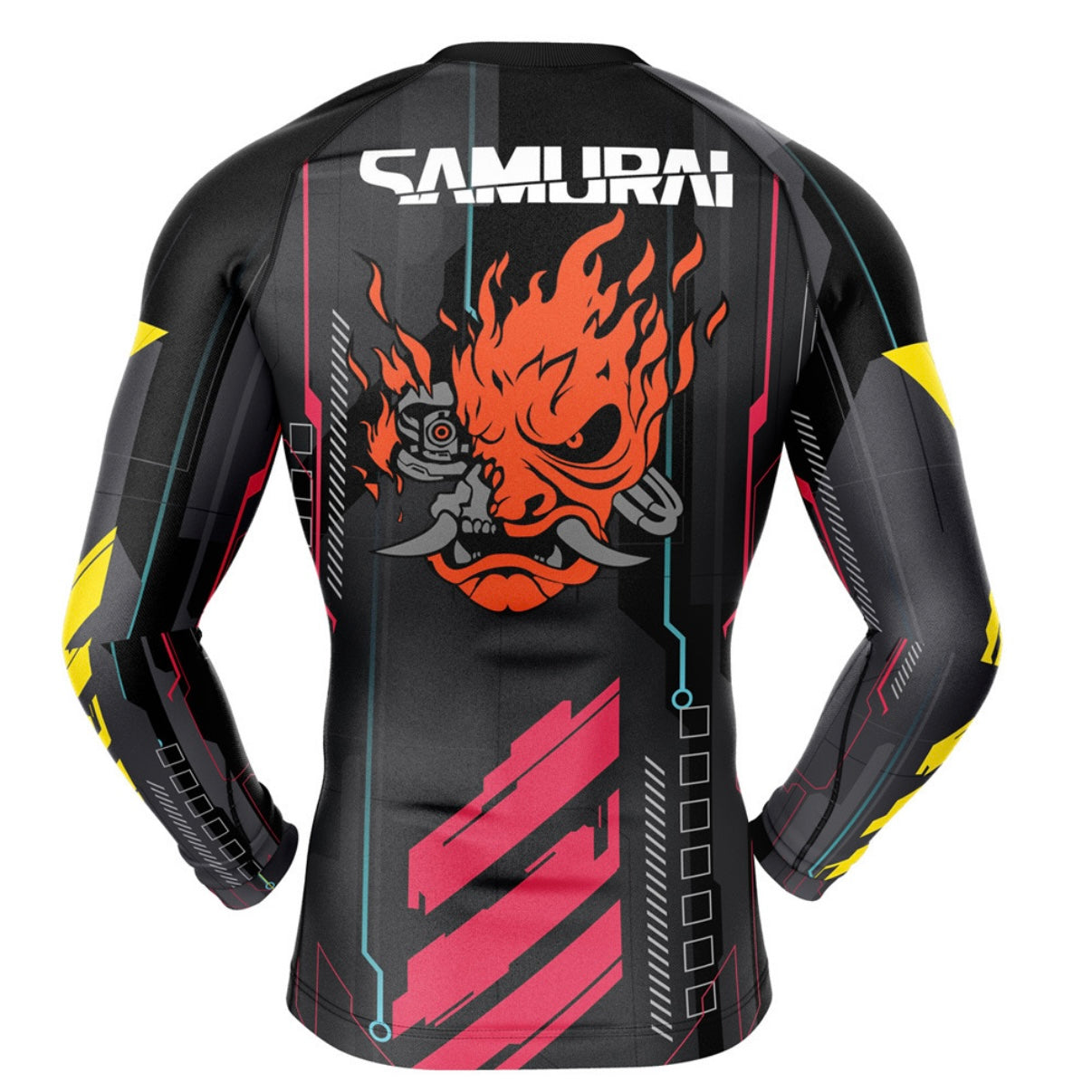 Cyberpunk 2077 Premium Rash Guard - LONG OR SHORT SLEEVE - MADE TO ORDER 2 WEEK DISPATCH