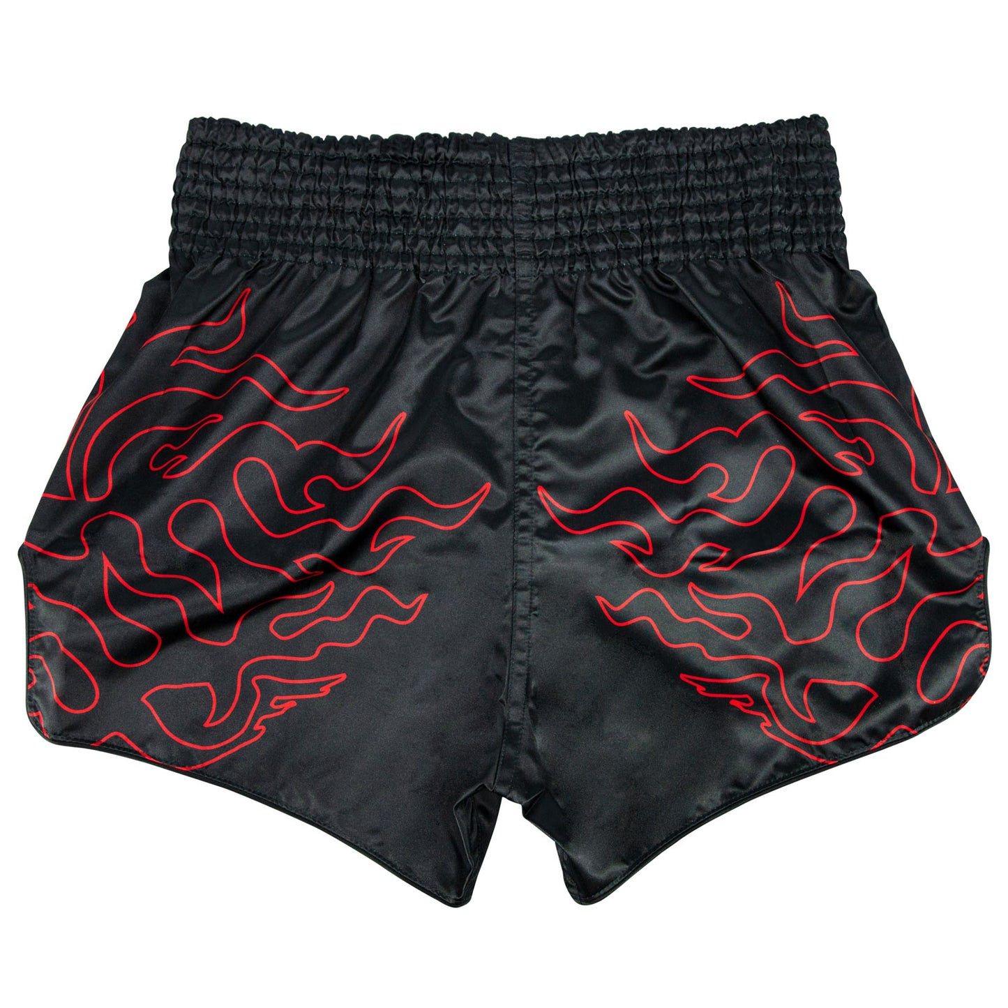 Fairtex Slim Cut Muay Thai Fight Shorts - Black Lava