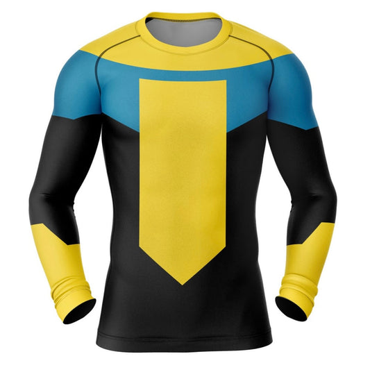 Invincible Premium Rash Guard - LONG OR SHORT SLEEVE - MADE TO ORDER 2 WEEK DISPATCH