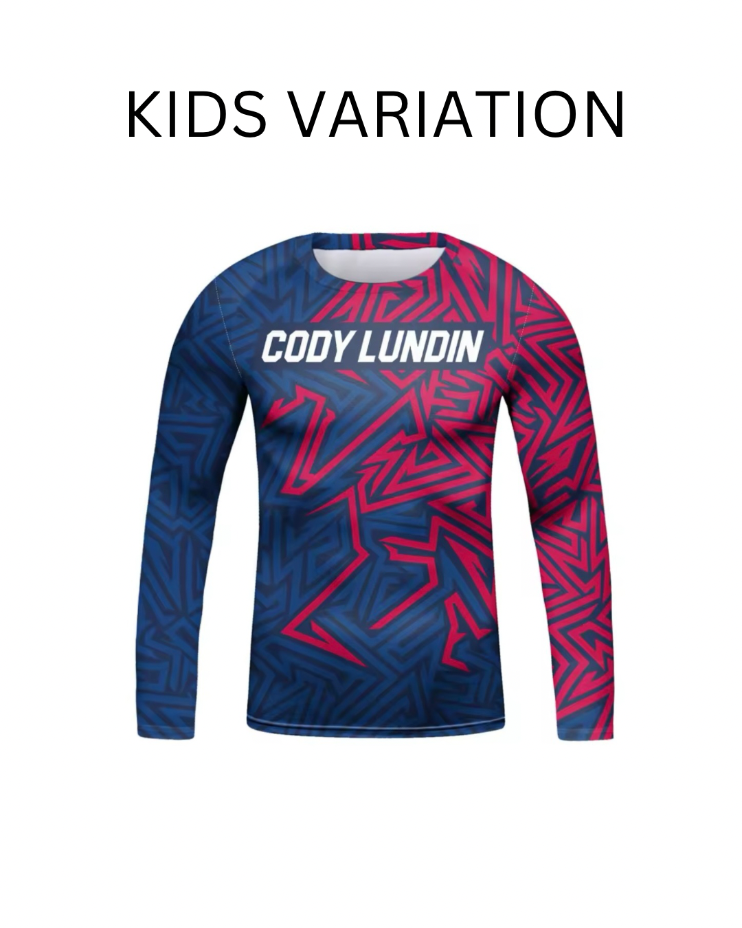 Abstract Geometric Premium BJJ / MMA Rash Guard - LONG & SHORT SLEEVE VARIATIONS - MADE TO ORDER 2 WEEK DISPATCH