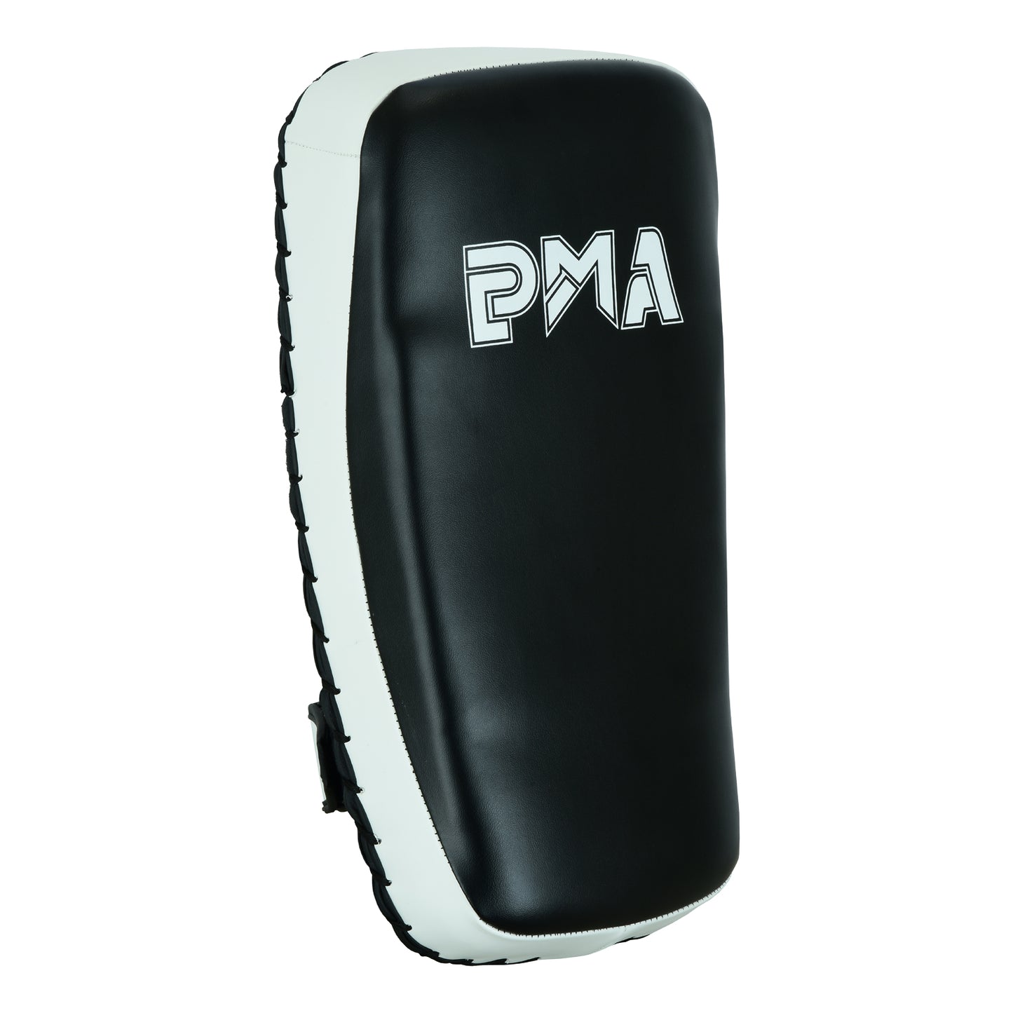 Deluxe Muay Thai Curved Air Tech Arm Pads,  - Black/White SINGLE