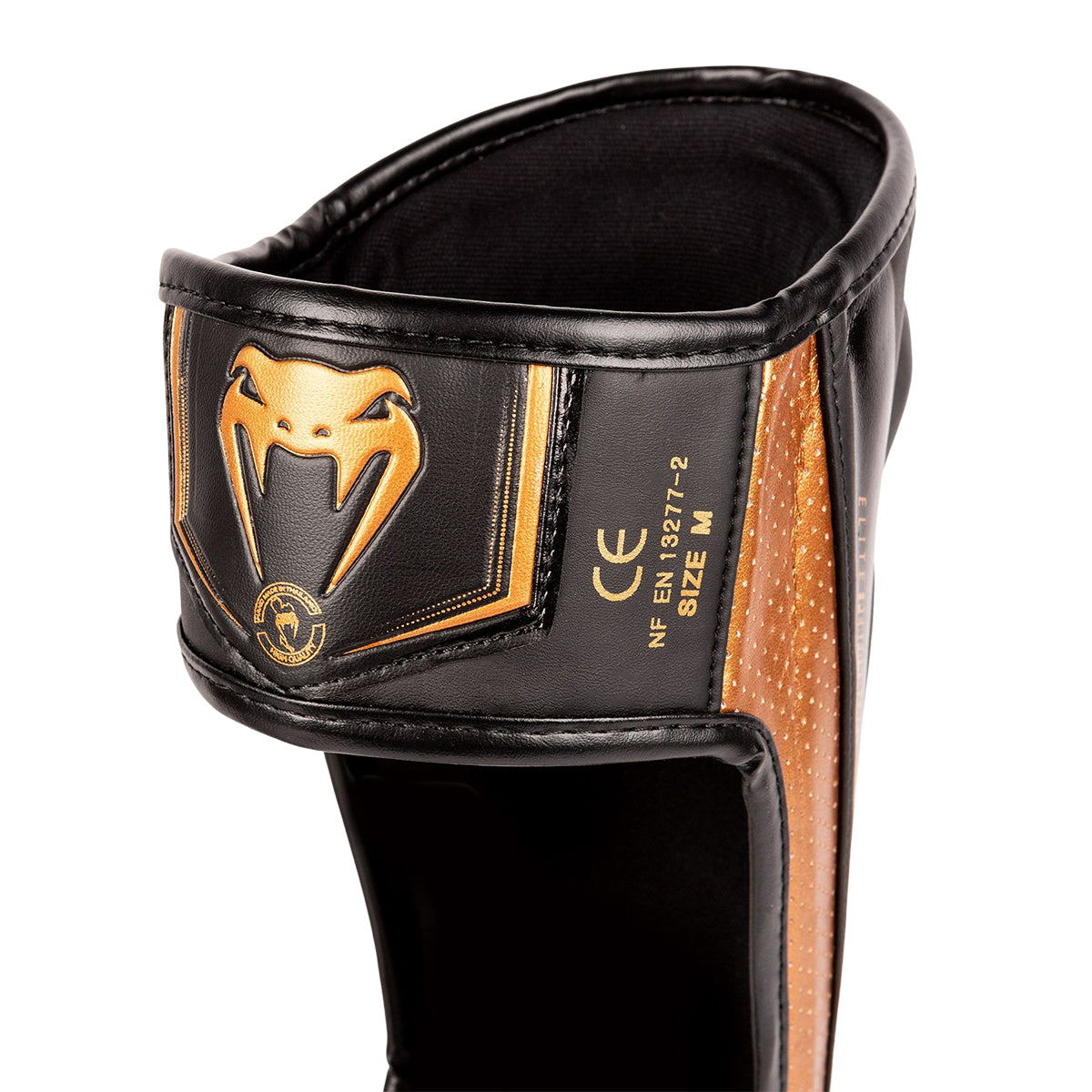 Venum MMA Muay Thai Elite EVO  Shin Guards - Black/Gold