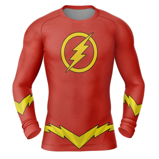 Flash Premium Long Sleeve Rash Guard - MADE TO ORDER 2 WEEK DISPATCH