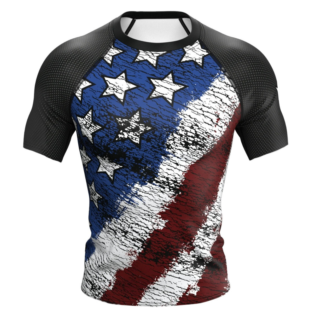 USA Premium Rash Guard - LONG OR SHORT SLEEVE - MADE TO ORDER 2 WEEK DISPATCH