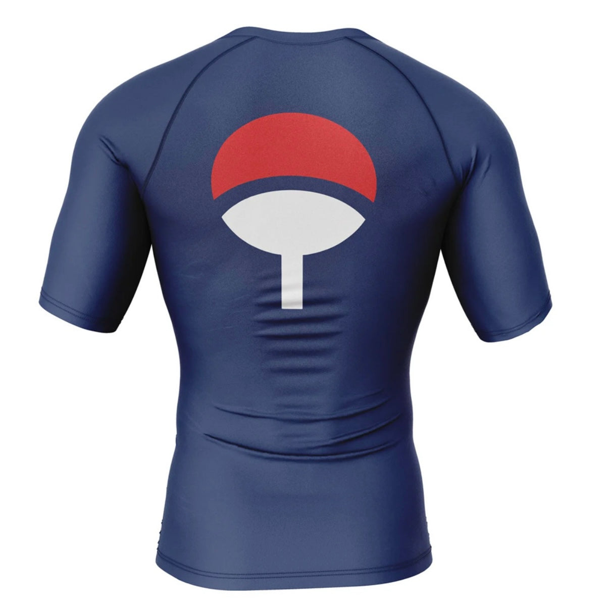 Naruto Blue Uchiha Clan Premium Short Sleeve Rash Guard - MADE TO ORDER 2 WEEK DISPATCH