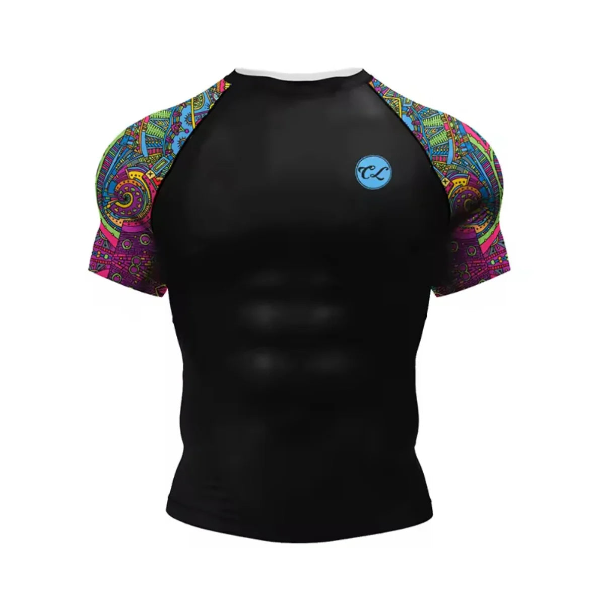 Psychedelic Premium BJJ / MMA Rash Guard - LONG & SHORT SLEEVE VARIATIONS - MADE TO ORDER 2 WEEK DISPATCH