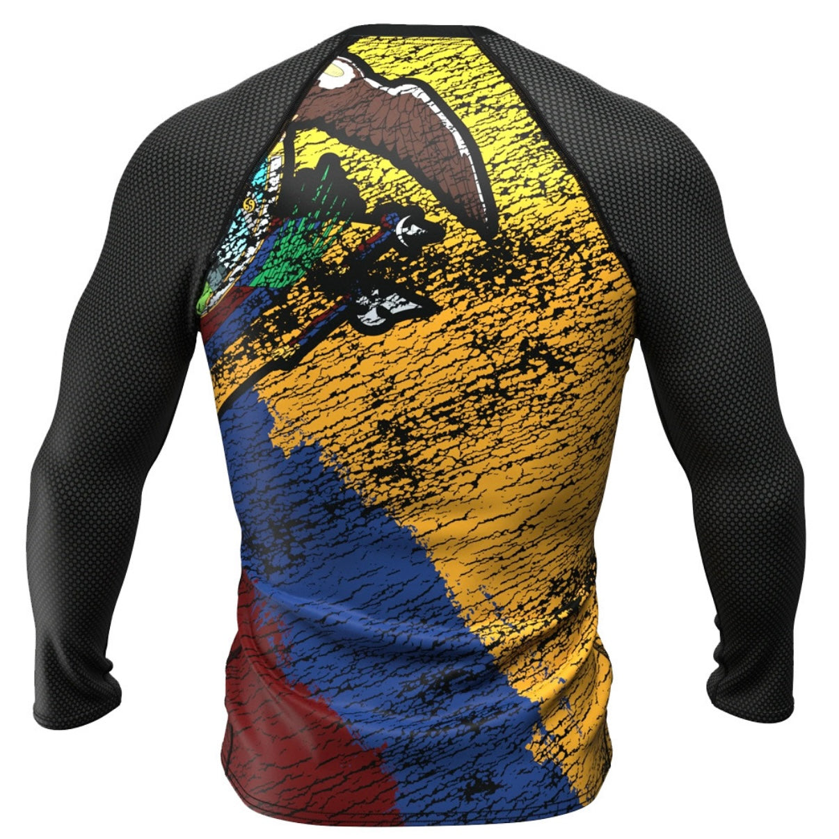 Ecuador Premium Rash Guard - LONG OR SHORT SLEEVE - MADE TO ORDER 2 WEEK DISPATCH