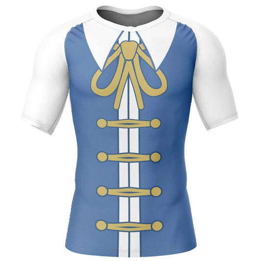 Fairy Tail Lucy Heartfilia Premium Short Sleeve Rash Guard - MADE TO ORDER 2 WEEK DISPATCH