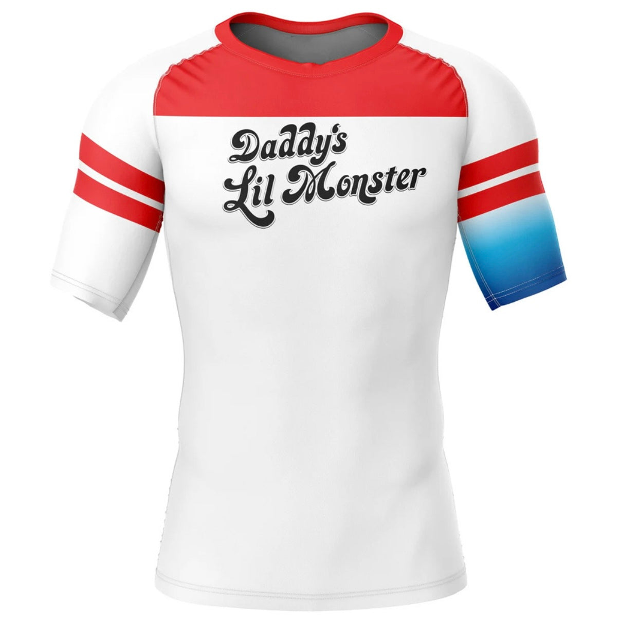 Suicide Squad Harley Quinn Daddy’s Lil Moneter Premium Rash Guard - MADE TO ORDER 2 WEEK DISPATCH