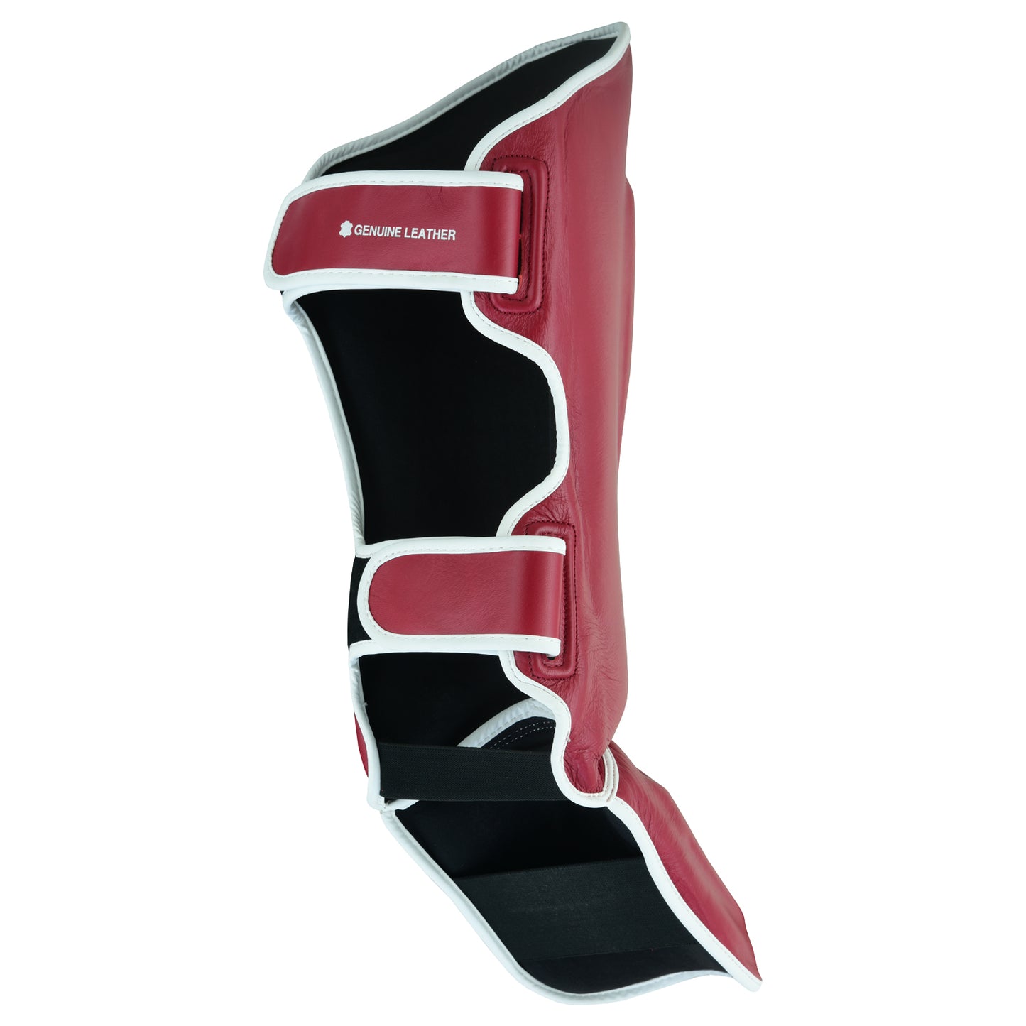 Playwell "Maroon Series" Leather Muay Thai Shin Instep Guards