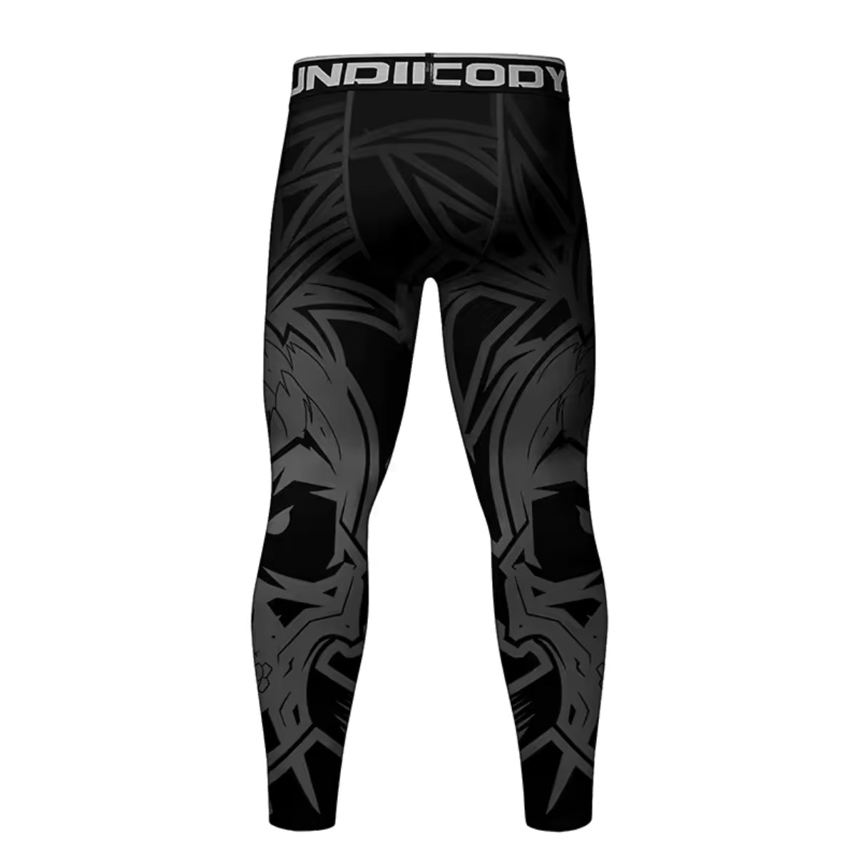 Black Skull Premium Compression Spats for BJJ, MMA, Wrestling, CrossFit, Yoga, Running, Cycling, and More - MADE TO ORDER 2 WEEK DISPATCH