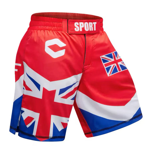 Britain / England UK Union Jack Premium BJJ No Gi Grappling Shorts - MADE TO ORDER 2 WEEK DISPATCH