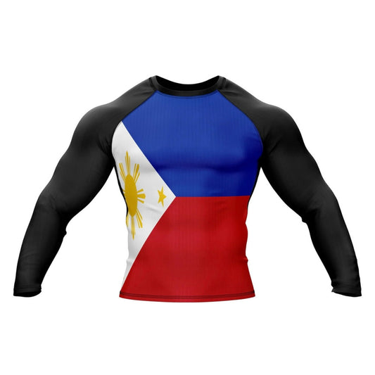Philippines Premium Rash Guard - LONG OR SHORT SLEEVE - MADE TO ORDER 2 WEEK DISPATCH