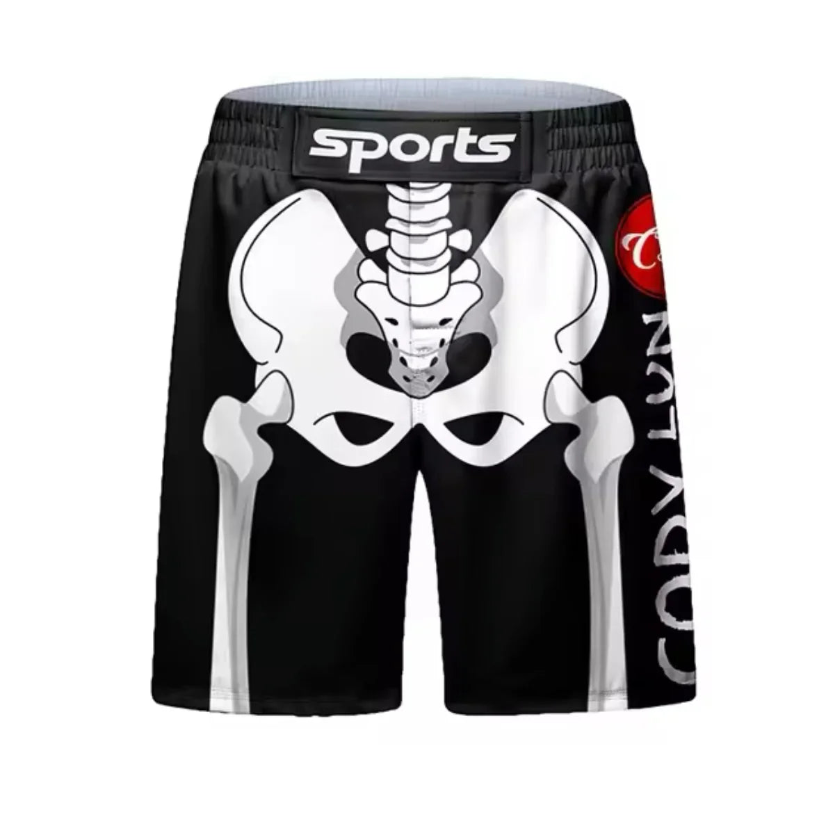 Skeleton Premium BJJ No Gi / MMA Grappling Shorts - MADE TO ORDER 2 WEEK DISPATCH