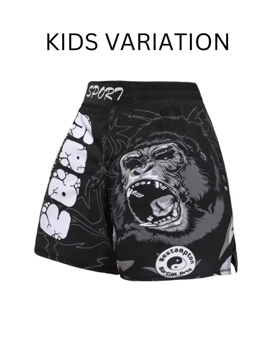 Gorilla Premium BJJ No Gi / MMA Grappling Shorts - MADE TO ORDER 2 WEEK DISPATCH