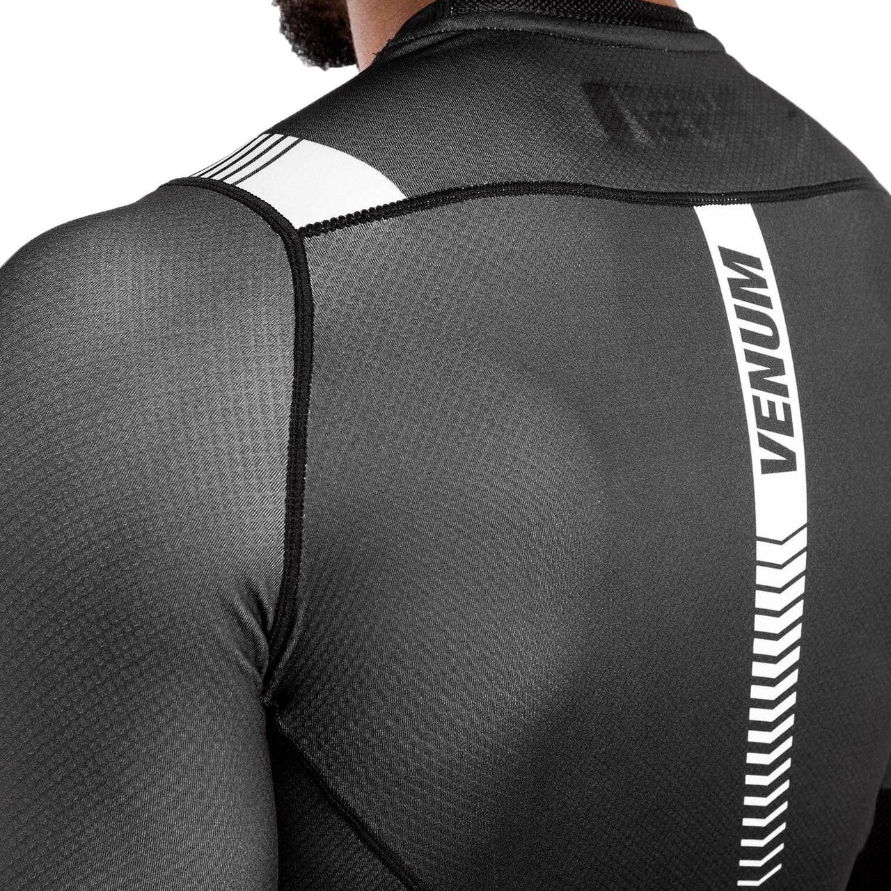 Venum No Gi Grappling Black/White Compression Rash Guard