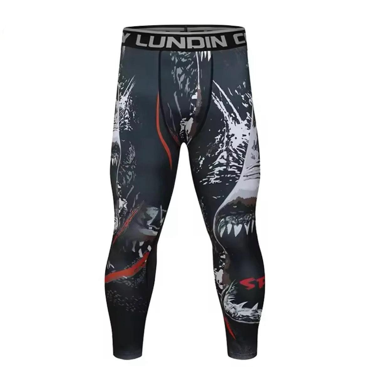 Compression Spats Shark Premium Compression Spats For BJJ, MMA, Wrestling, CrossFit, Yog ...