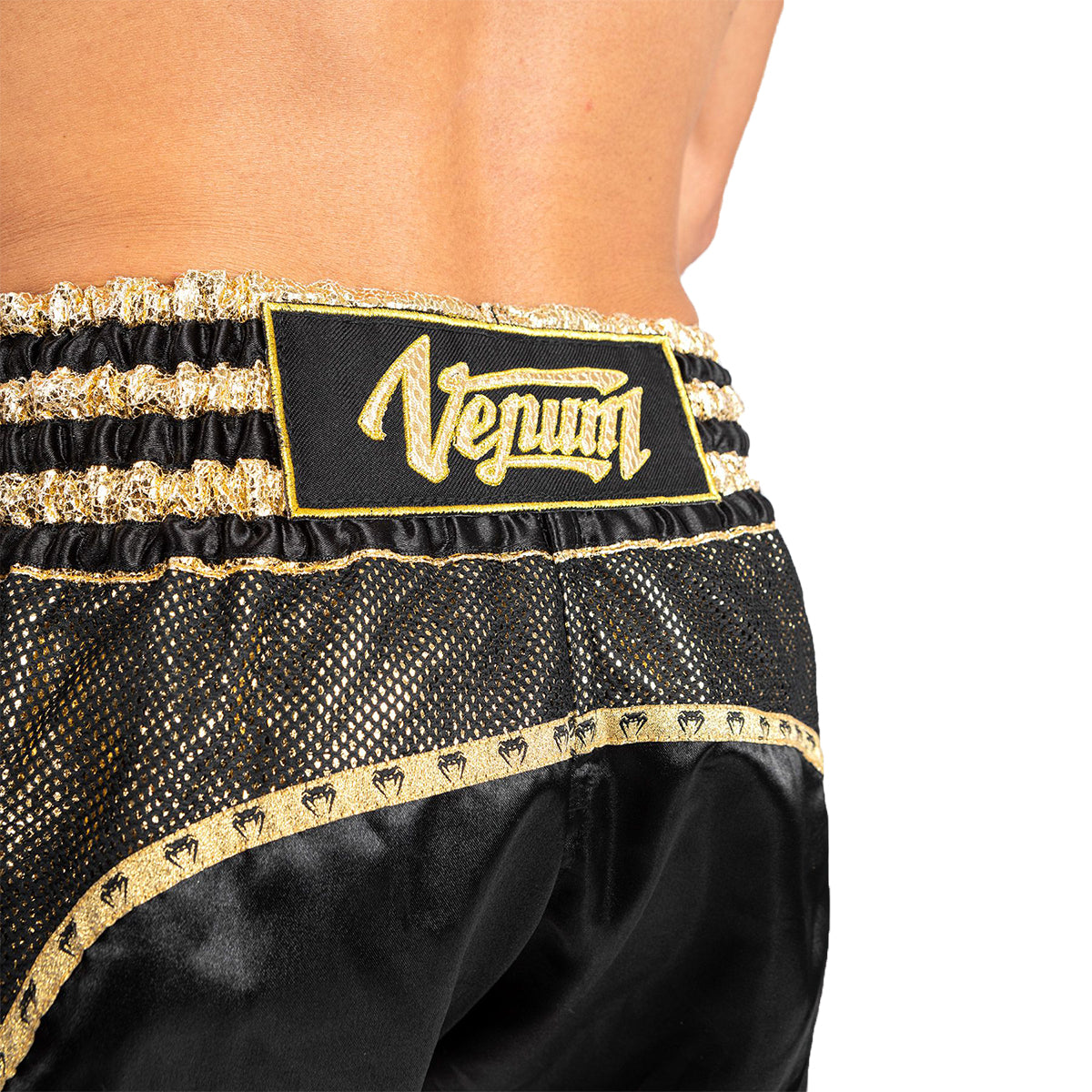 Venum Absolute 2.0 Muay Thai Shorts - Black/Gold