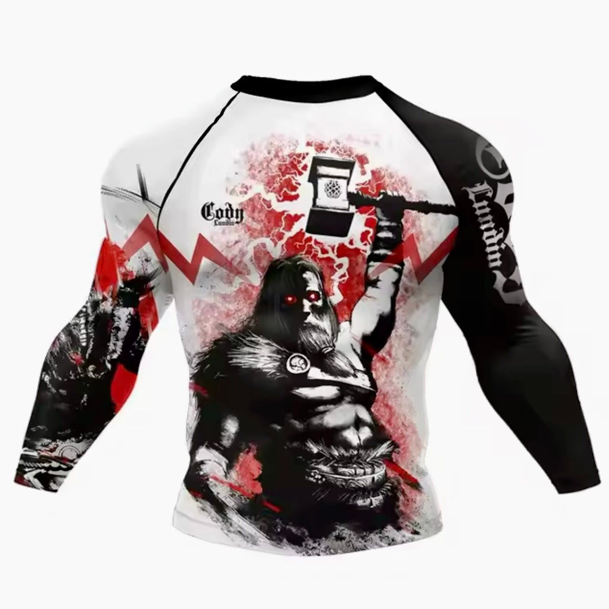 Warrior God Premium BJJ No Gi / MMA Set. Rash Guard, Shorts & Spats - MADE TO ORDER 2 WEEK DISPATCH