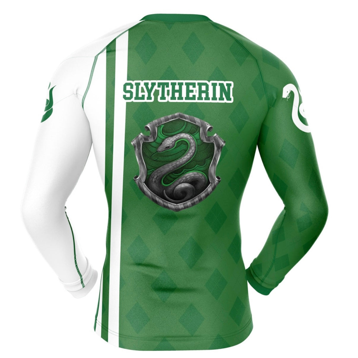 Harry Potter Slytherin Premium Rash Guard - LONG OR SHORT SLEEVE - MADE TO ORDER 2 WEEK DISPATCH