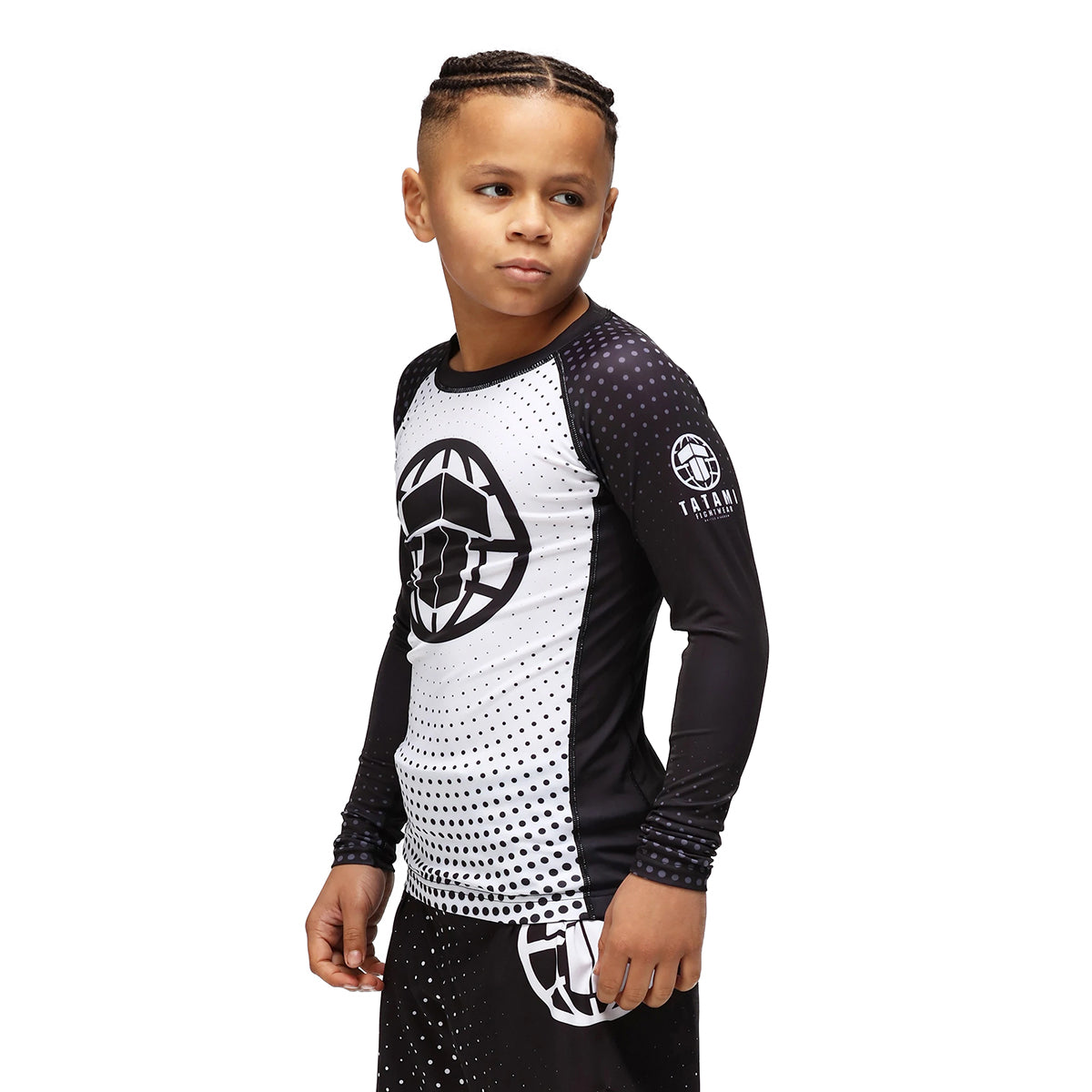 Tatami Kids Shockwave Long Sleeve Rash Guard