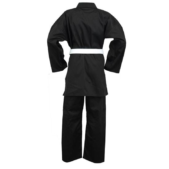 Adults Karate Cotton Suit - Black 8.5oz