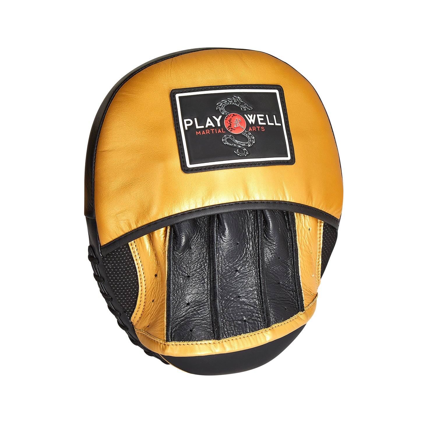 Playwell Premium Gold "Champion" Leather Focus Pads