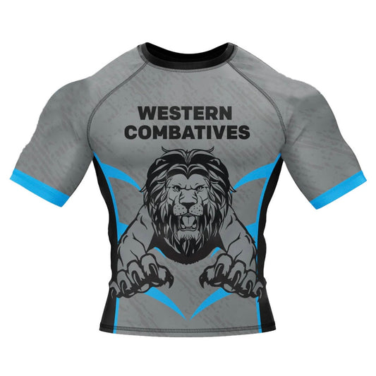 Western Combatives Premium Short Sleeve Rash Guard - MADE TO ORDER 2 WEEK DISPATCH