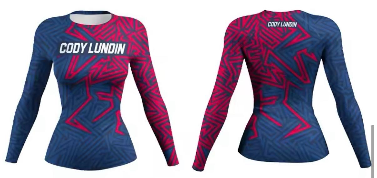 Women’s Abstract Geometric Premium BJJ / MMA Rash Guard - MADE TO ORDER 2 WEEK DISPATCH