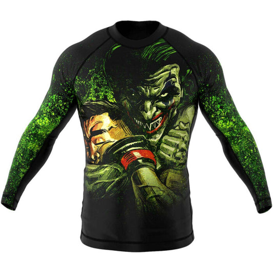 Joker Choker Premium Long Sleeve BJJ Rash Guard