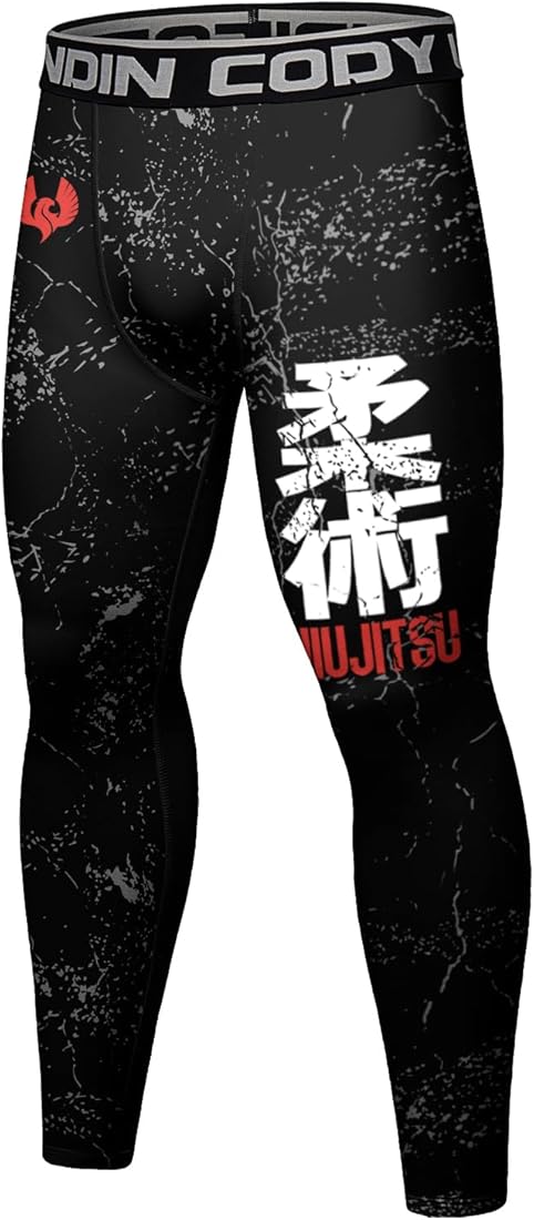 Jiu Jitsu Premium BJJ No Gi Set. Includes Rash Guard, Shorts & Spats