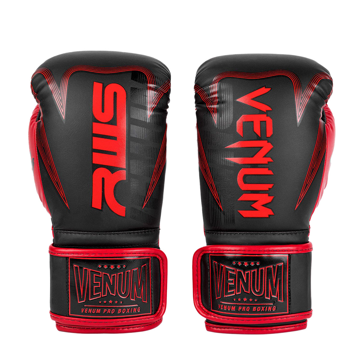 Venum x RWS Boxing Gloves - Black/Red
