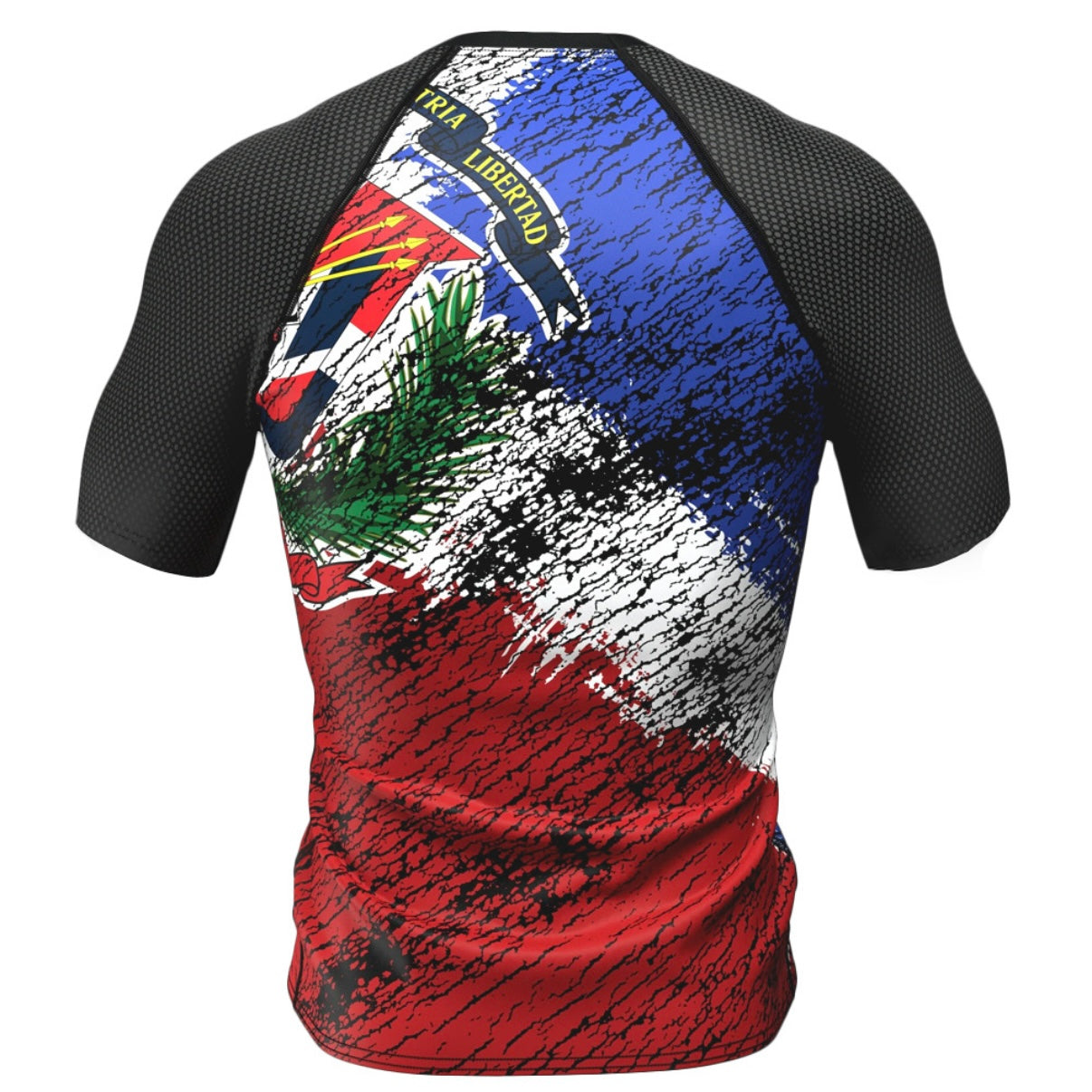 Dominican Republic (República Dominicana) Premium Rash Guard - LONG OR SHORT SLEEVE - MADE TO ORDER 2 WEEK DISPATCH