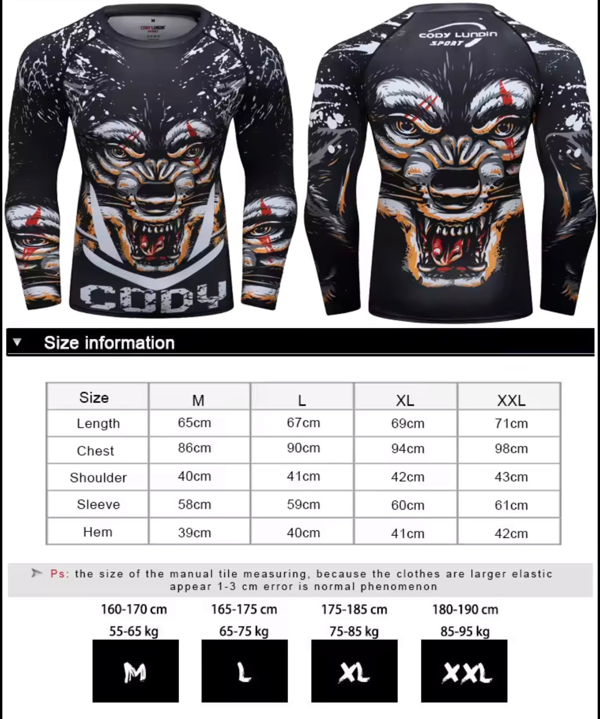 Wolf Premium BJJ No Gi / MMA Set. Rash Guard, Shorts & Spats - MADE TO ORDER 2 WEEK DISPATCH
