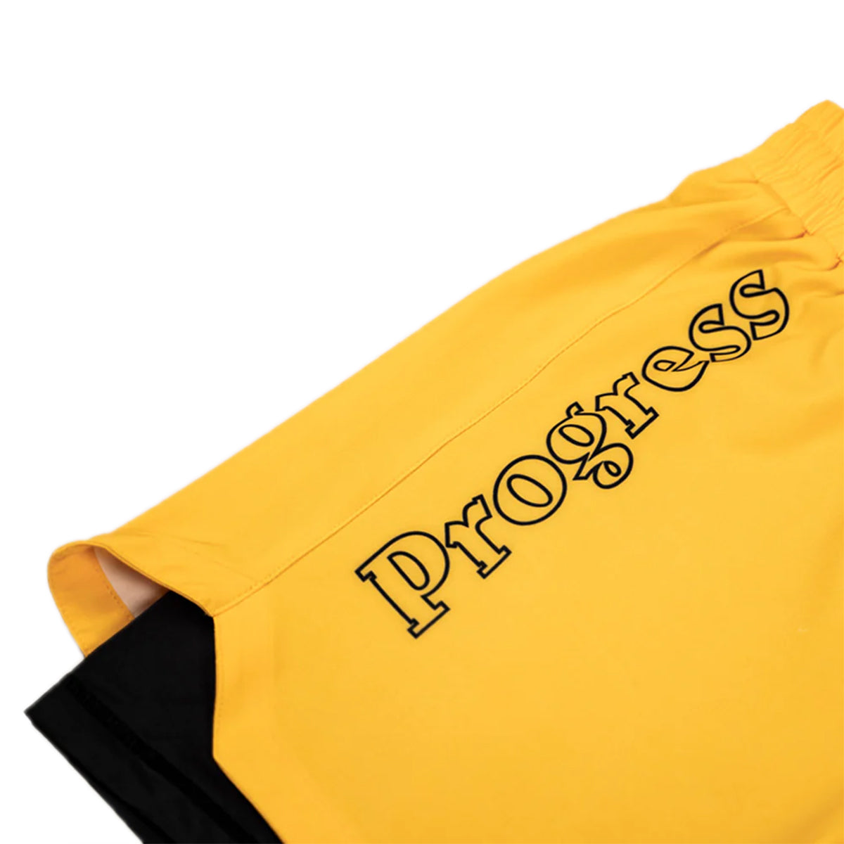 Progress Jiu Jitsu Profile Hybrid No Gi Shorts - Yellow/Black