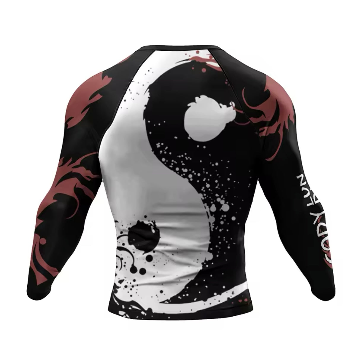 Yin Yang Premium BJJ No Gi / MMA Set. Rash Guard, Shorts & Spats - MADE TO ORDER 2 WEEK DISPATCH