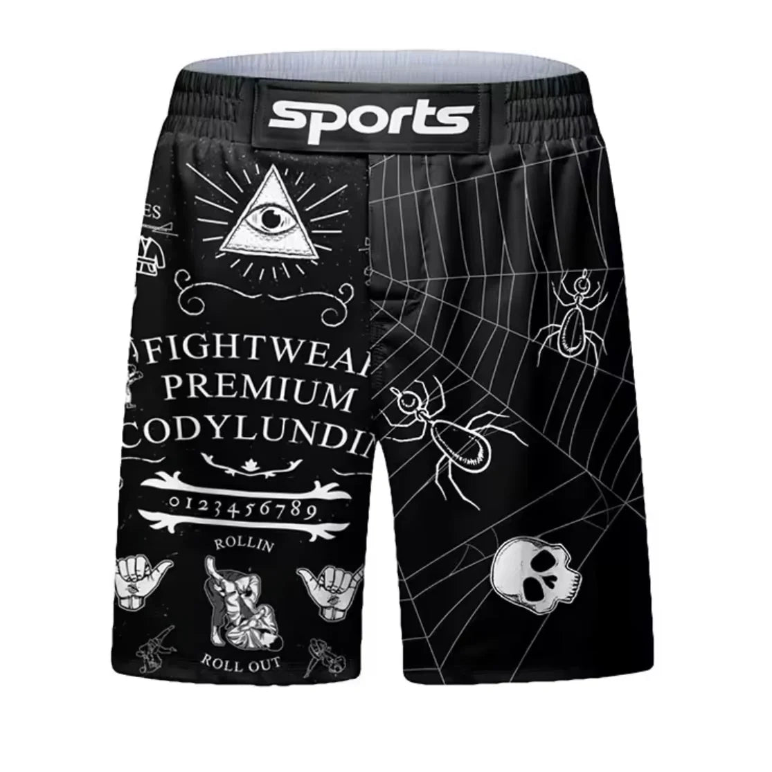 Ouija Premium BJJ No Gi / MMA Grappling Shorts - MADE TO ORDER 2 WEEK DISPATCH
