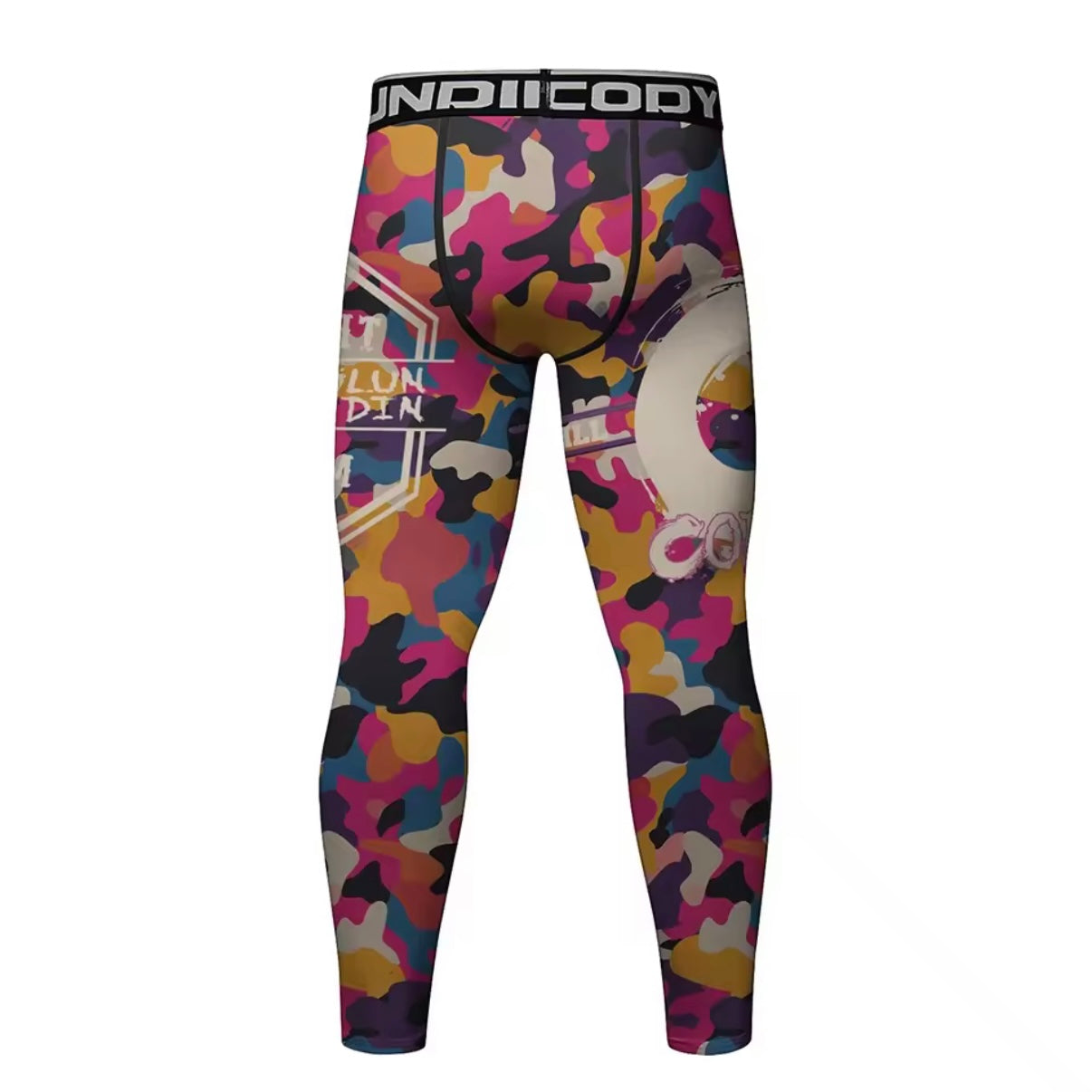 Pink Splash Premium BJJ No Gi / MMA Compression Spats - MADE TO ORDER 2 WEEK DISPATCH