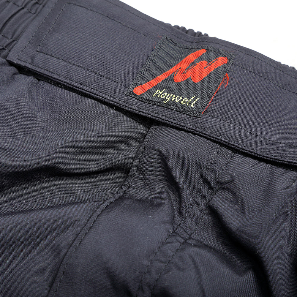 Playwell Childrens Pro MMA Plain Black Training Shorts