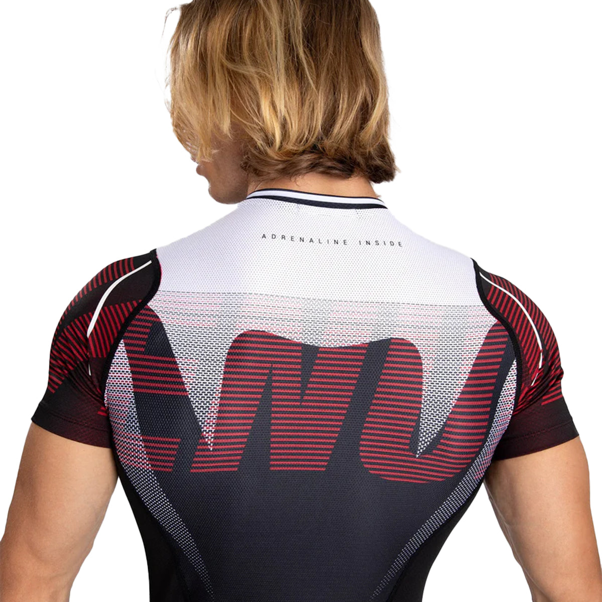 Venum Adrenaline MMA Short Sleeve Rashguard - Red