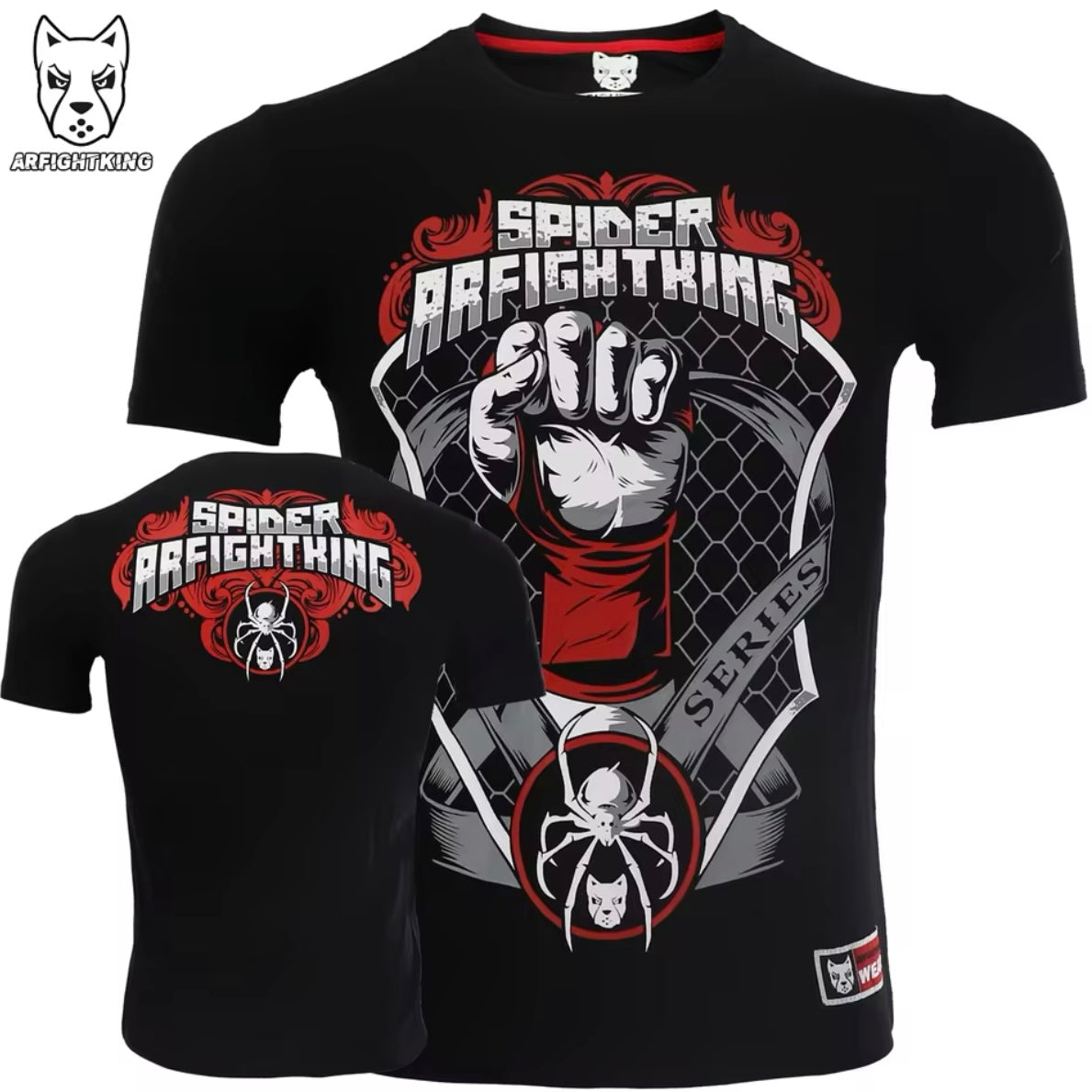 Spider Fight Premium T-Shirt - MADE TO ORDER 2 WEEK DISPATCH
