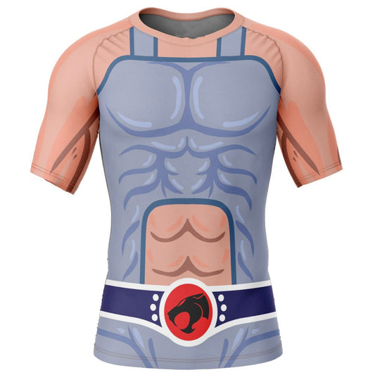Thundercats Premium Short Sleeve Rash Guard - MADE TO ORDER 2 WEEK DISPATCH