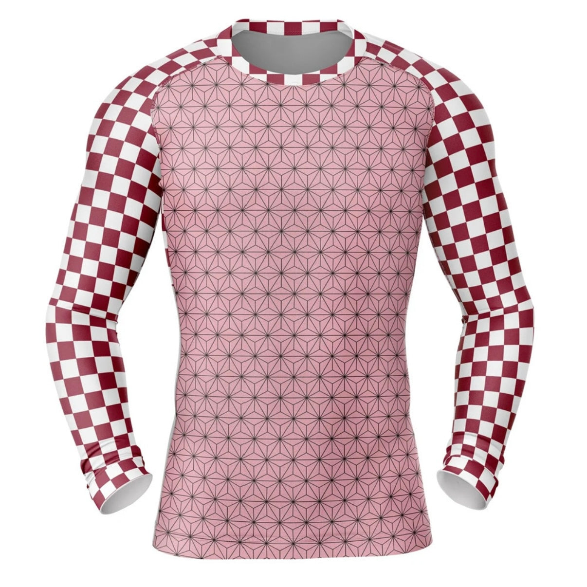 Demon Slayer Nezuko Premium Rash Guard - LONG OR SHORT SLEEVE - MADE TO ORDER 2 WEEK DISPATCH