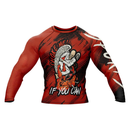 Angel & Devil Premium BJJ / MMA Rash Guard - LONG OR SHORT SLEEVE - MADE TO ORDER 2 WEEK DISPATCH