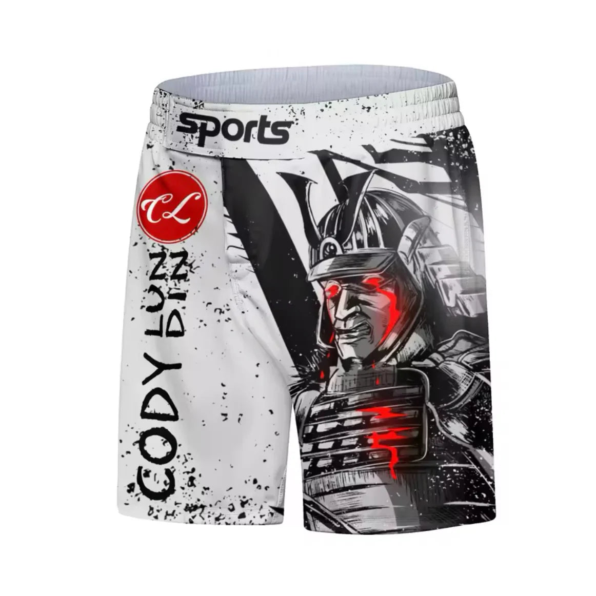 Samurai Warrior Premium BJJ No Gi / MMA Grappling Shorts - MADE TO ORDER 2 WEEK DISPATCH