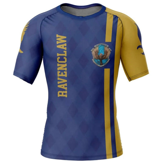 Harry Potter Ravenclaw Premium Short Sleeve Rash Guard - MADE TO ORDER 2 WEEK DISPATCH