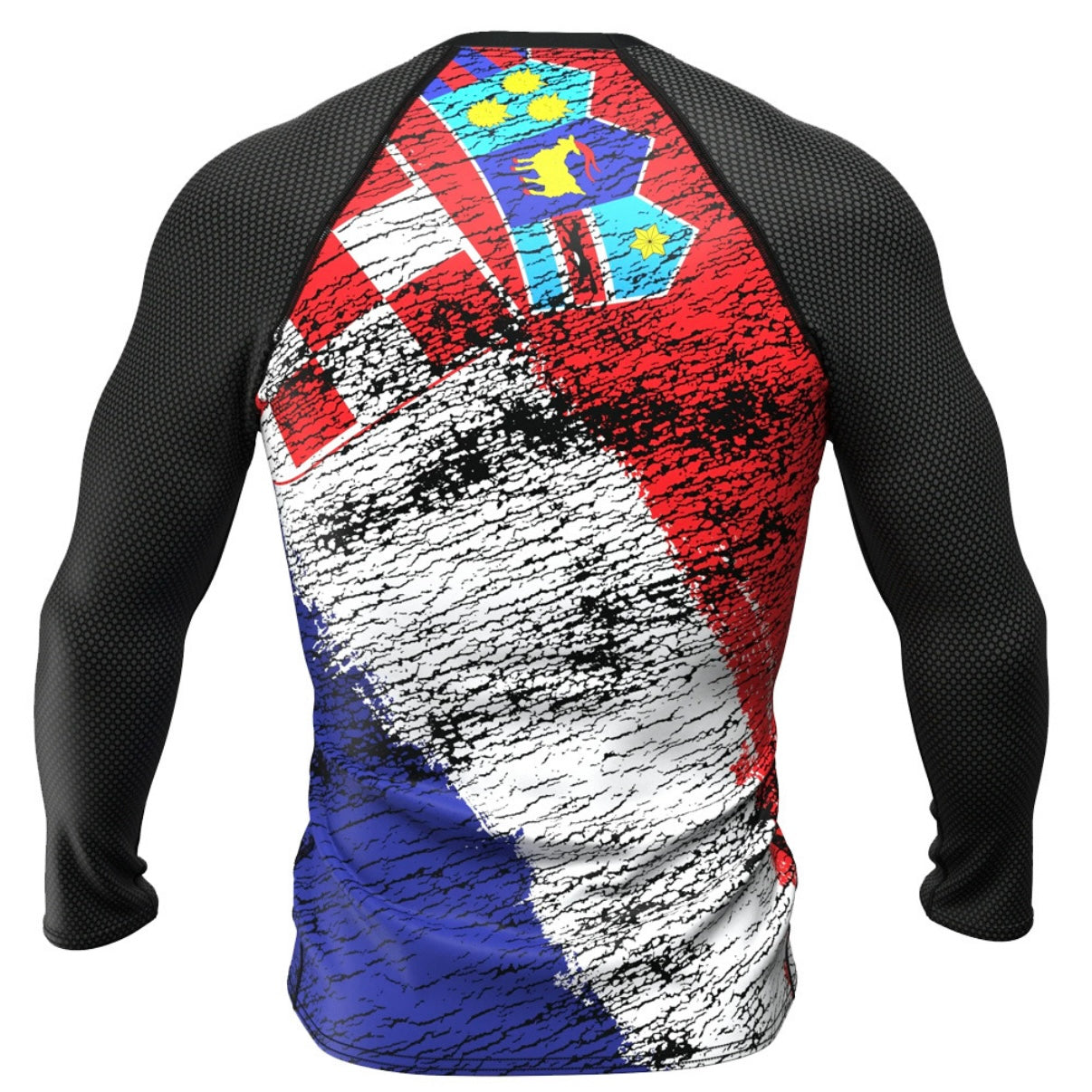 Croatia (Hrvatska) Premium Rash Guard - LONG OR SHORT SLEEVE - MADE TO ORDER 2 WEEK DISPATCH