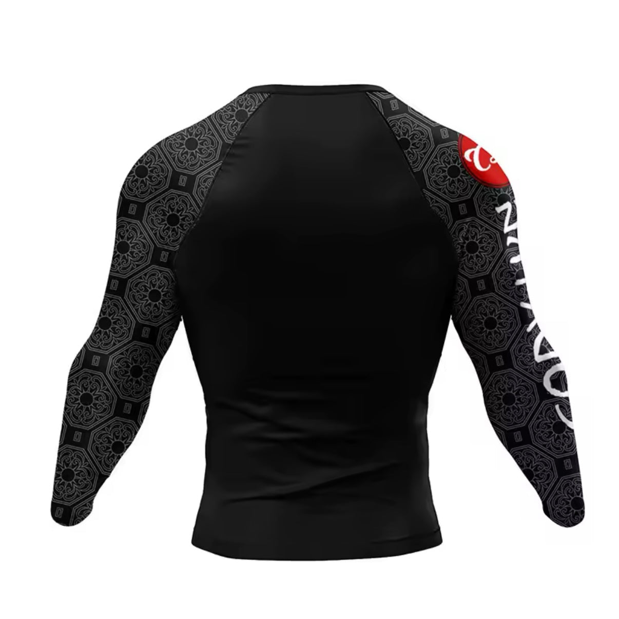 Black & Red Premium BJJ / MMA Rash Guard - LONG & SHORT SLEEVE VARIATIONS - MADE TO ORDER 2 WEEK DISPATCH